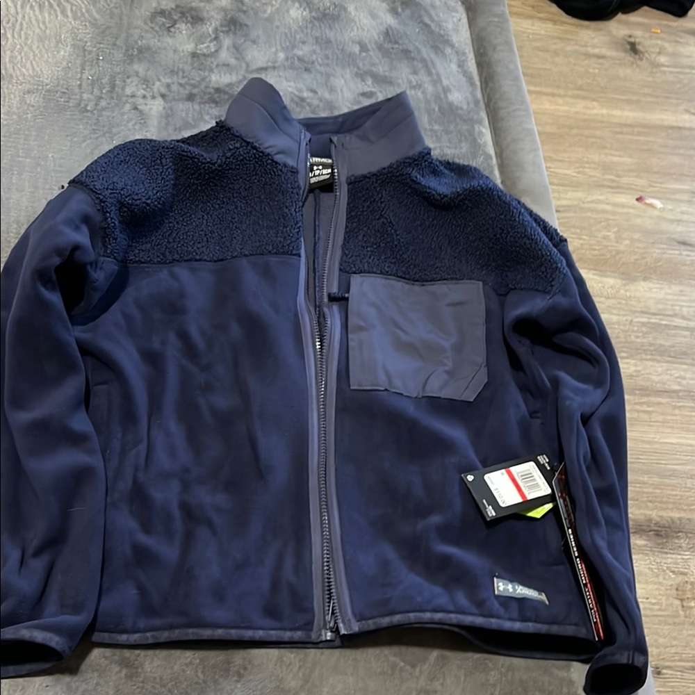 Under Armour Navy Polartec Fleece Jacket